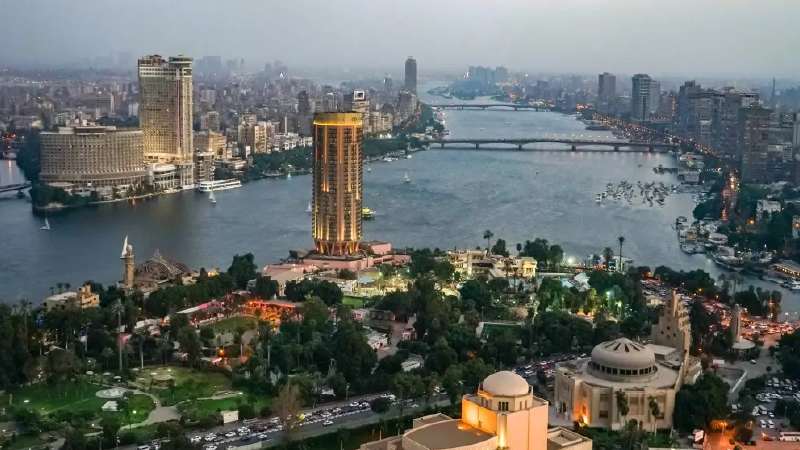 صورة نهر النيل - جريان